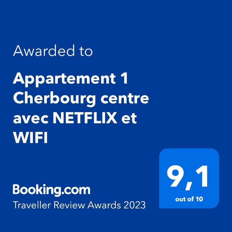 Appartement 1 Cherbourg Centre Avec Netflix Et Wifi 外观 照片